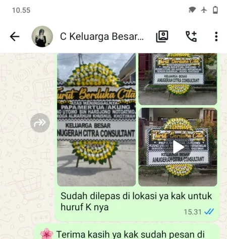 Pengiriman Papan Bunga Duka Pakansari Cibinong