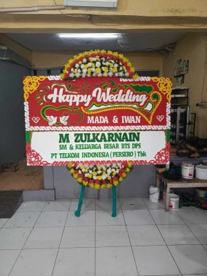 Papan Bunga di Pakansari Cibinong