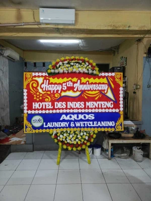 Papan Bunga di Pakansari Cibinong