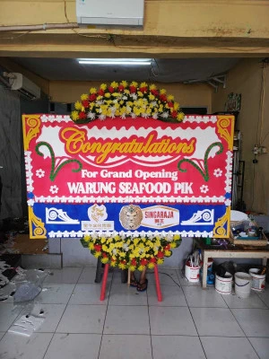 Papan Bunga di Pakansari Cibinong