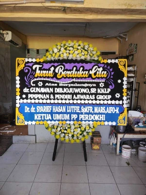 Papan Bunga di Pakansari Cibinong